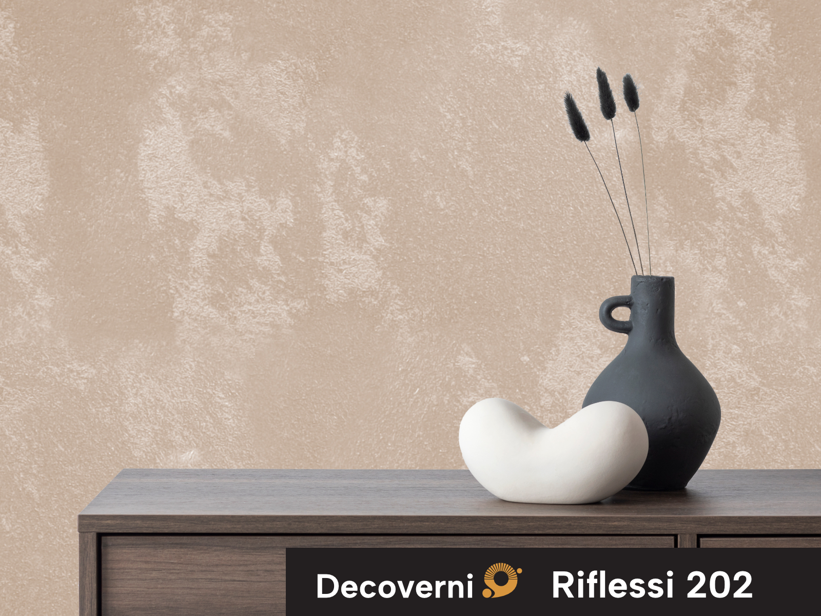 Wizualizacja ściany pomalowanej Decoverni Riflessi numer 201